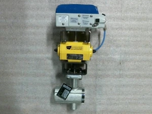 VSI Serie V 1" Kugelhahn VAC V200-018672 AS00 Apollo Stellantrieb ANSI150/300 - Bild 1 von 12