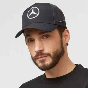 Mercedes AMG Petronas F1 2022 Black Team Baseball Cap - Bild 1 von 8