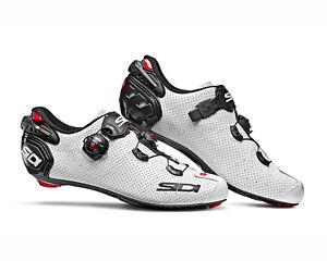 SIDI Wire 2 Carbon Air Road Cycling Shoes - White/Black [Size: 38~47 EUR]