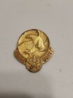 O E S SERVICE UNIT PIN WITH LANDING EAGLE 5 POINTED STAR ORDER EASTERN STAR AK