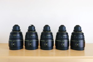 Arri / Zeiss Master Prime Lens Set 18mm 25mm 35mm 50mm 75mm - 5 Lenses
