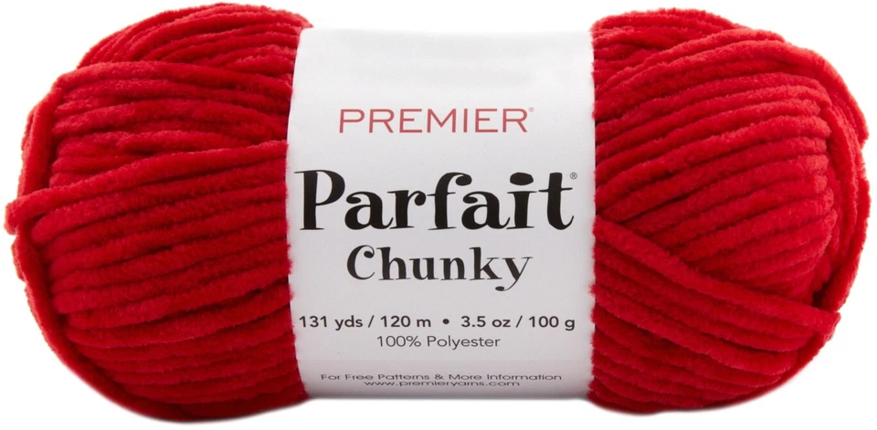Premier Yarns Parfait Chunky Yarn Cardinal 847652097190