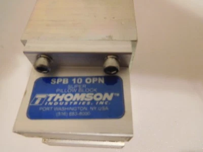 Thompson INDUSTRIES INC. SUPER PILLOW BLOCK ISPB8OPN 1.5" Fit 0.5"  +/- 0.001"  - Image 1 of 4