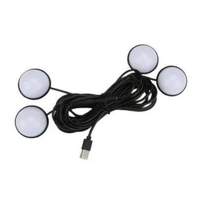 Car Seat Interior Foot Ambient LED Lights Decorative Atmosphere Lamp Accessories - Image 1 of 4