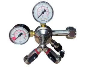 Manómetro reductor de presión de CO2 doble sistema de embrague sistema de extracción reductor de presión principal - Imagen 1 de 1