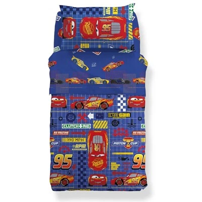 Copriletto Trapuntato Caleffi letto singolo Art. Cars Game 160x260 cm - Immagine 1 di 4
