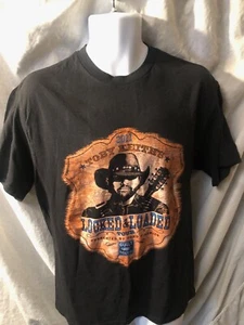 Toby Keith Shirt Adult Medium Black 2011 Locked Loaded Tour *W/ISSUE - Picture 1 of 6