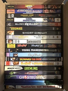 1980’s DVD Collection Goonies Little Monsters Short Circuit Labyrinth UHF Etc - Picture 1 of 3