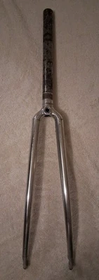 Horquilla de aluminio sin rosca vintage TANGE 91H CR-MO Japón 700c tubo de dirección 1" X 260 mm Foto 1 de 4