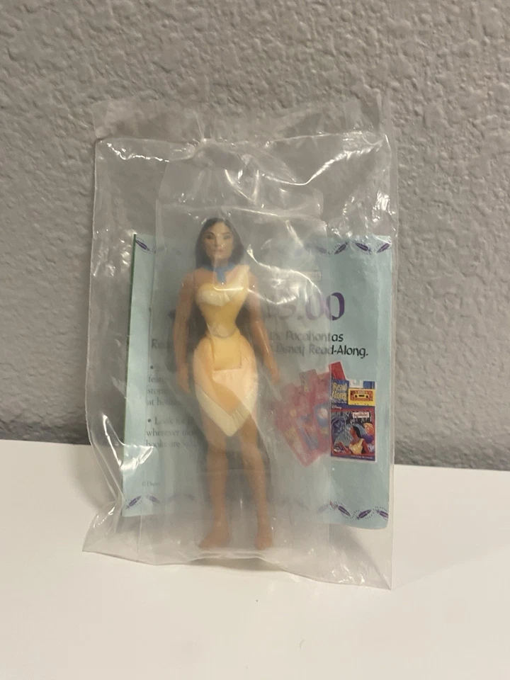 Disney Pocahontas 1995 Juguete Burger King Niños Comida Figura Nuevo Foto 1 de 2