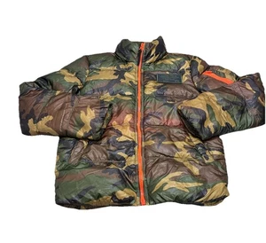 Alpha Industries Men's Ice Vapor Camouflage Feather Down Puffer Jacket Size XL - Picture 1 of 11