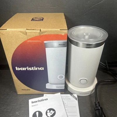 Philips Baristina Bar311 Espumador de Leche Lácteos o No Lácteos Blanco, Nueva Caja Abierta Foto 1 de 4