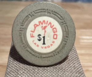 Flamingo Casino Las Vegas Nevada $1 Chip 1972 - Picture 1 of 4