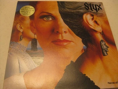 Styx Pieces of Eight Special Gold Vinyl Edition Lyric Sleeve Canadian Pressing - Image 1 of 4