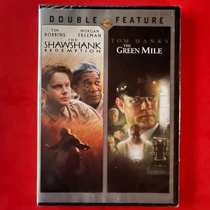 DVD double feature TOM HANKS - SHAWSHANK REDEMPTION  + GREEN MILE - sealed NEW - Picture 1 of 2