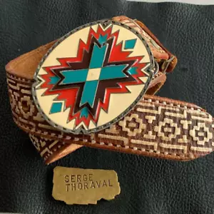SISKIYOU exotic belt! Navajo 80's USA - Picture 1 of 4