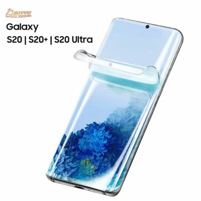 Soft Flex Hydrogel Screen Protector Film for Samsung Galaxy S20 S21 Plus Ultra - image 1 of 3