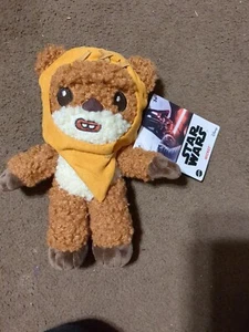 *NEW* Disney Star Wars 8" WICKET EWOK Plush Toy Mattel Return Of The Jedi - Picture 1 of 2