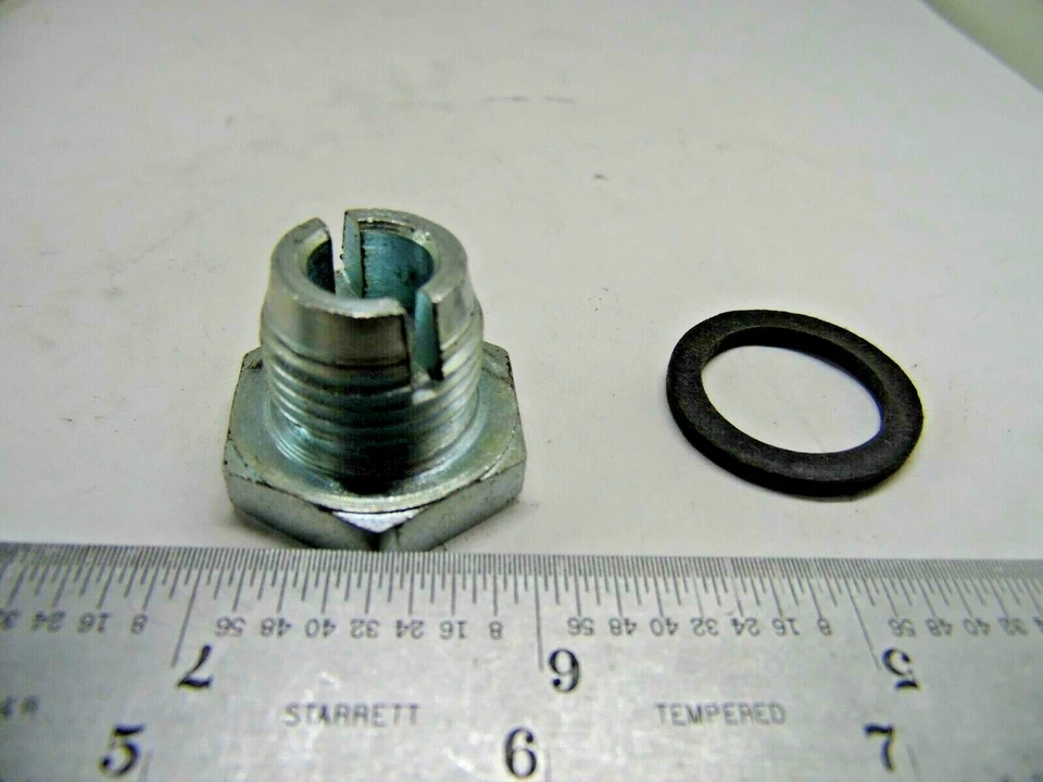 090-017 TAPÓN DE DRENAJE PARA SARTÉN DE ACEITE 11/16"-20 ROSCAS DE GRAN TAMAÑO 37612 Foto 1 de 4