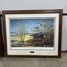 Evening Retreat by terry Redlin signed by artist and framed and numbered