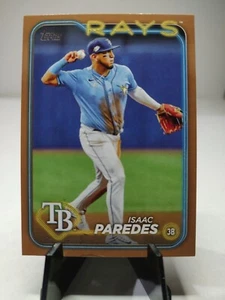 2024 Topps Series 2 - Gold Border #392 Isaac Paredes /2024 - Picture 1 of 2