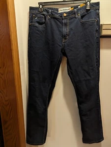 Tailor Vintage Men's 38x32 Canaan Tapered Slim Fit Comfort Stretch Blue Jeans - Picture 1 of 8