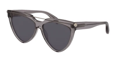 Alexander McQueen AM0087s 002 Grey Sunglasses Grey Lens Sonnenbrille  58-15-150 - Image 1 of 4