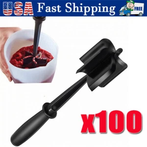 Meat Hamburger Chopper Heat Resistant Utensil Ground Beef Potato Masher Spatula - Picture 1 of 11