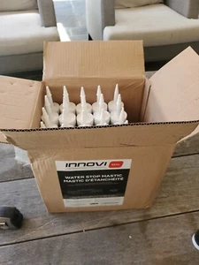 CASE OF 25 GRAY  INNOVI Seal IKO WATER STOP MASTIC. 10.3 FL Oz Cartridges  - Bild 1 von 7