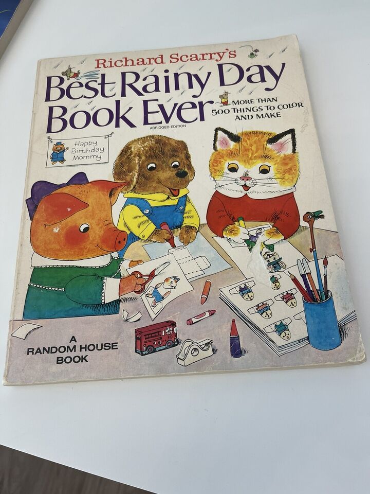 Richard Scarry's Best Rainy Day Book Ever by Richard Scarry