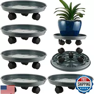 5 Packs Extra-large Plant Caddy with Wheels 15" Rolling Plant Stands Heavy-du - Picture 1 of 5