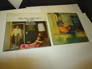 Porter Wagoner/ 2 LP LOT COLD HARD FACTS OF LIFE + SATISFIED VG+ GP879 - Imagen 1 de 1