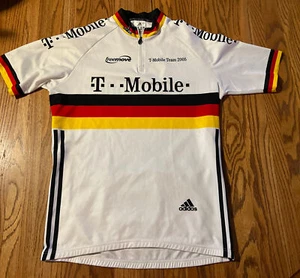 T-mobile 2005 Adidas German cycling jersey Men’s Large Italian Made - Picture 1 of 7