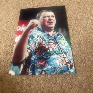 Signiertes Wayne Mardle Darts Legend 12 mal 8 Foto  - Bild 1 von 3