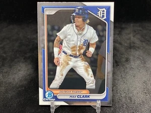 MAX CLARK 2024 BOWMAN #BCP-74 CHROME PROSPECT CARD / DETROIT TIGERS - Picture 1 of 2