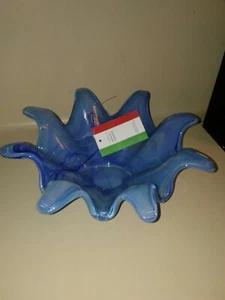 Murano Blue starfish shape bowl - Picture 1 of 10