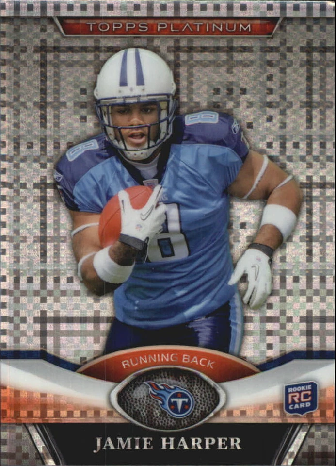 2011 Topps Platinum Football Xfractor Rookie Card RC Singles - You Choose - Image 1 of 1