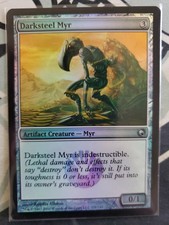 Darksteel Myr NM Foil - Scars of Mirrodin MTG