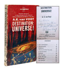 A.E.Van Vogt Destination: Universe! Firmato Richard Powers Prima Edizione Pulp