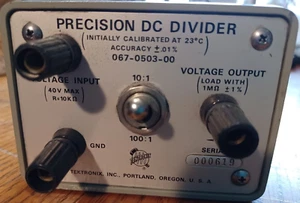 Divisor de CC de precisión Tektronix 067-0503-00 40 V entrada máxima - Imagen 1 de 5