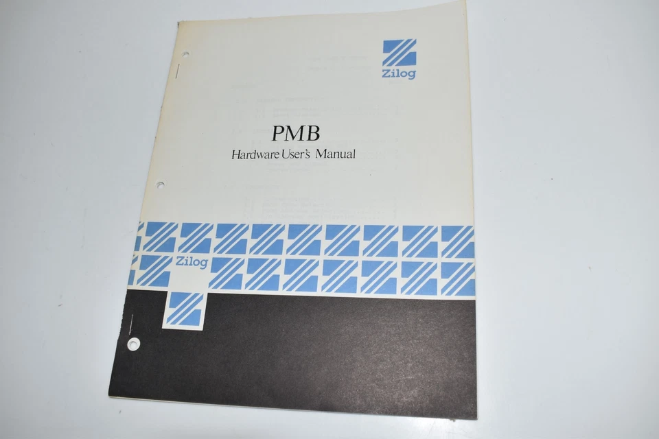 *KB* ZILOG PMB HARDWARE USER'S  MANUAL / BOOK  (DXK18) - Image 1 of 1