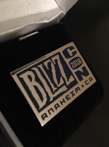 *** BLIZZCON 2016 Logo Lapel Pin *** Blizzard Collectible World Of Warcraft WoW - Picture 1 of 3