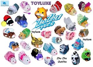 Zhu Zhu Pets Hamster Stylin Outfit Costume Clothes Accessories Set New Puppies