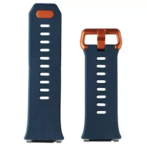 Fitbit Ionic Activité Traqueur Smartwatch Bande - S - Ardoise Bleu / Brûlé - Photo 1 sur 1