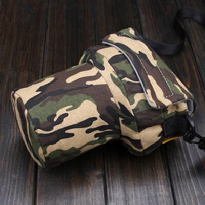 Large Camera Bag Pouch Insert For DSLR Canon 80D 70D 6D 7D Nikon D7100 D90 Sony  - Image 1 of 4