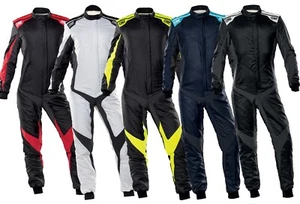 Traje de Carreras Estilo FIA Traje de Carrera de Kart | Mono de Go Kart | Reino Unido/UE/EE.UU. Multicolor - Imagen 1 de 13