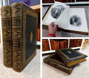 c.1860  A Practical Explanatory The Old Testament BIBLE Reverend Robert Jamieson - Bild 1 von 10