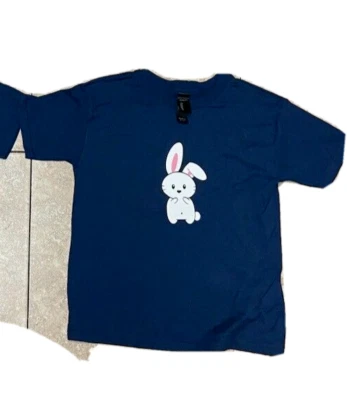 Camiseta Hanes TALLA S Juvenil Manga Corta Auténtica Algodón Cuello Redondo CONEJO NUEVA Foto 1 de 4