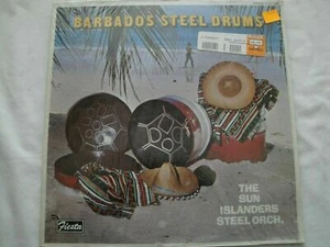 Barbados Steel Drums THE SUN ISLANDERS STEEL ORCH. VINYL LP ALBUM FIESTA RECORDS - Foto 1 di 2