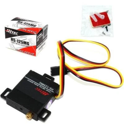 Hitec HS-125MG Slim Metal Gear Wing Servo HS125MG /HS125-MG - Image 1 of 4